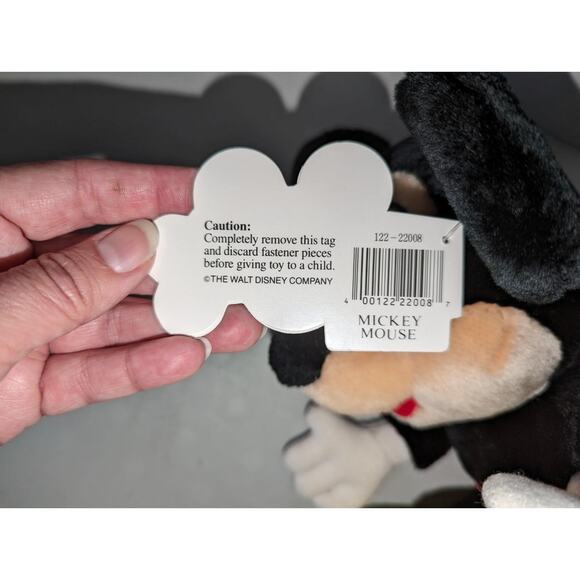 Mickey Mouse Disney 10" Stuffed Plush Animal NWT -0823 - Picture 4 of 4
